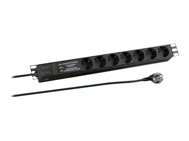 EFB Elektronik EFB-Elektronik - Steckdosenleiste (Rack - einbaufähig) - Eingabe, Eingang power CEE 77 - Ausgangsanschlüsse 7 (power CEE 73)