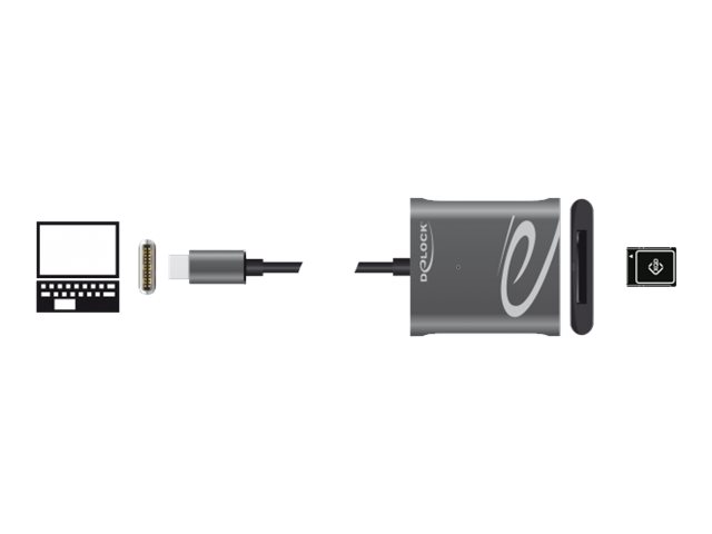 Delock Kartenleser (XQD, XQD 2.0) - USB-C