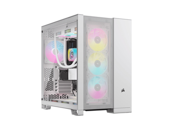 Corsair 6500D AIRFLOW - Mid tower - ATX - Seitenteil mit Fenster (gehärtetes Glas)