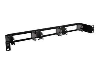 EFB Elektronik EFB-Elektronik - Baugruppenträgerpaneel - 150 Paar, mit Rückwandrahmen - Rack montierbar - Jet Black, RAL 9005 - 3U - 48.3 cm (19")