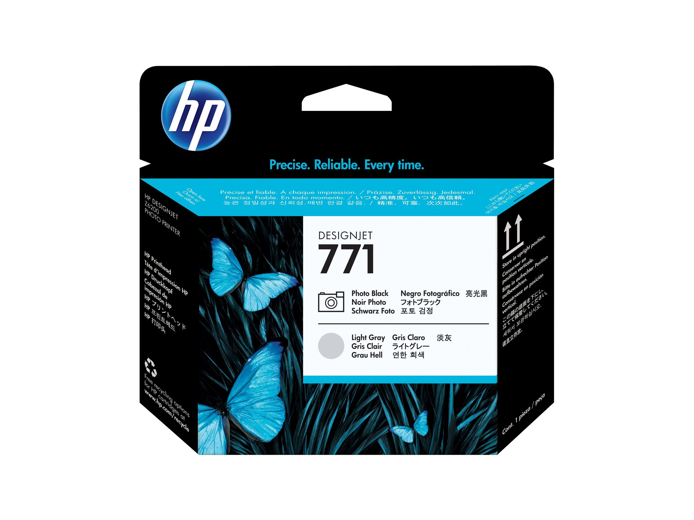 HP 771 - Hellgrau, Photo schwarz - Druckkopf