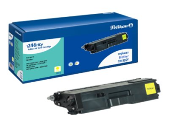 Pelikan 1246HCy - 100 g - mit hoher Kapazität - Gelb - kompatibel - Tonerpatrone (Alternative zu Brother TN326Y)