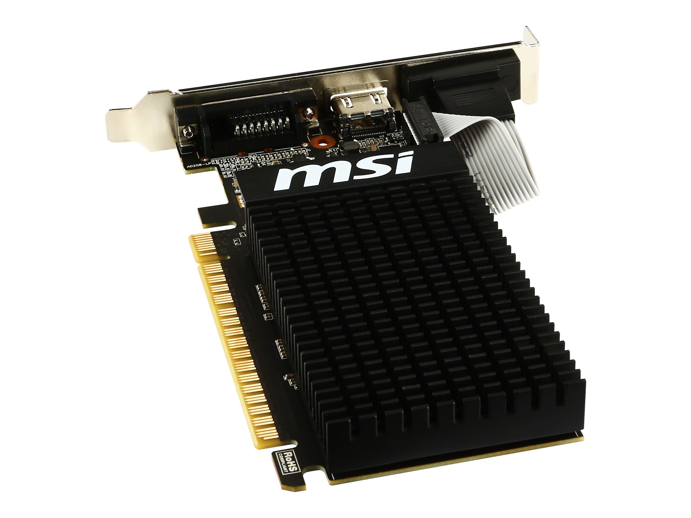 MSI GT 710 2GD3H LP - Grafikkarte - GF GT 710