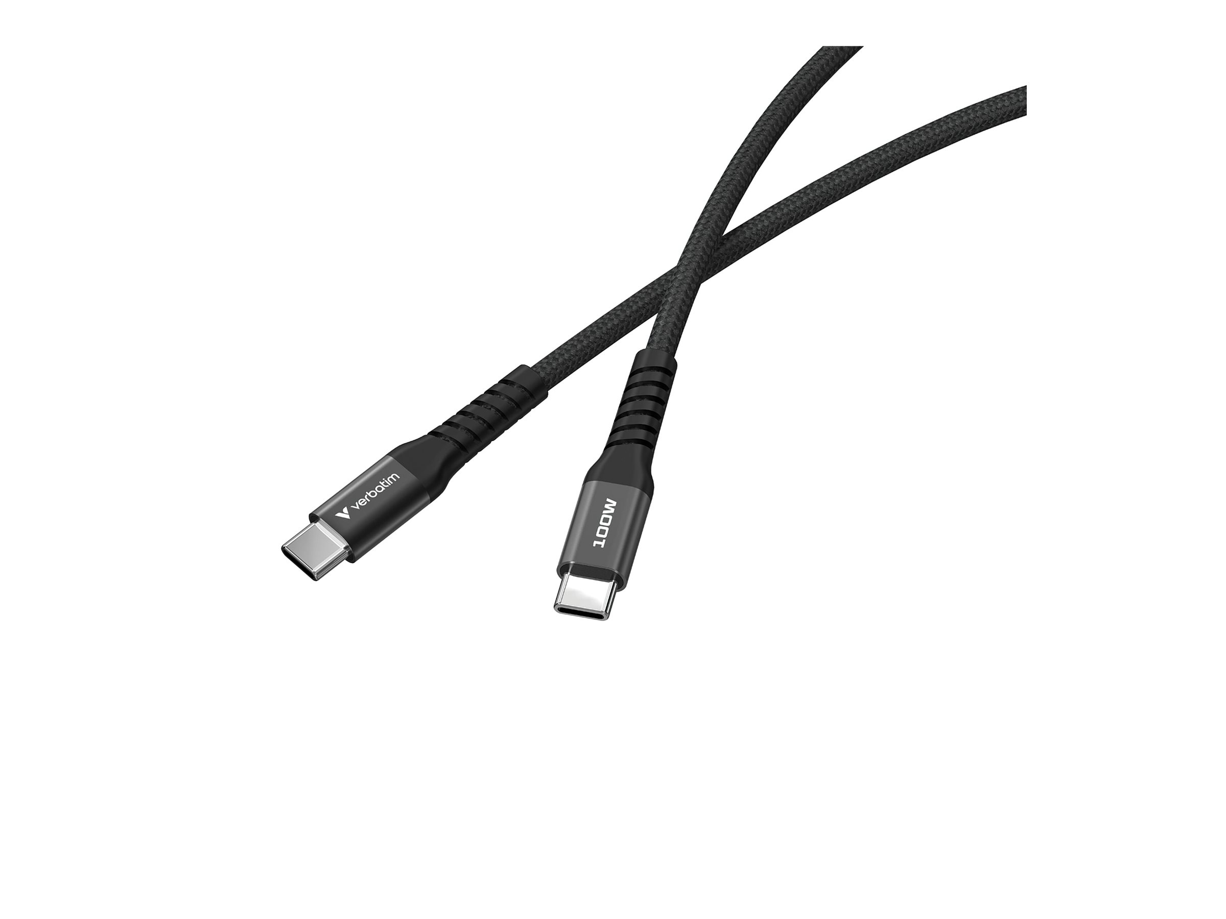 Verbatim Sync and Charge - USB-C  Netzkabel - 24 pin USB-C (M)