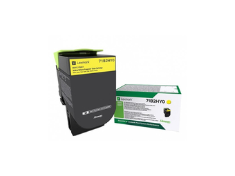 Lexmark X417 - Hohe Ergiebigkeit - Gelb - Original