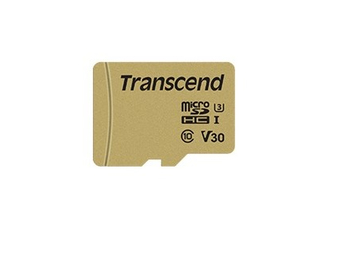 Transcend 500S - Flash-Speicherkarte (microSDHCSD-Adapter inbegriffen)