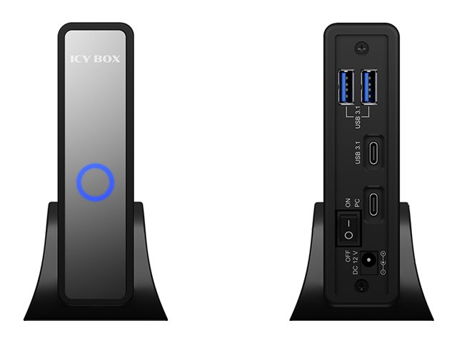 ICY BOX IB-382H-C31 - Speichergehäuse - 2.5", 3.5" (6.4 cm, 8.9 cm)