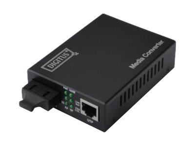DIGITUS Gigabit Medienkonverter, RJ45  SC