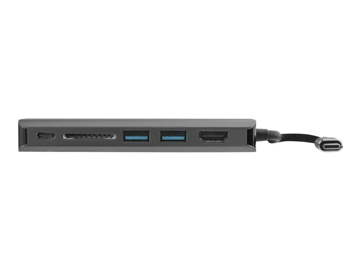 StarTech.com USB C Multiport Adapter mit HDMI - 4K - Mac Windows - SD Kartenleser - USB C zu USB 3.0 Hub - 2x USB-A 1x USB-C - 60W PD 3.0 - Aktualisierte Version des DKT30CSDHPD (DKT30CSDHPD3)