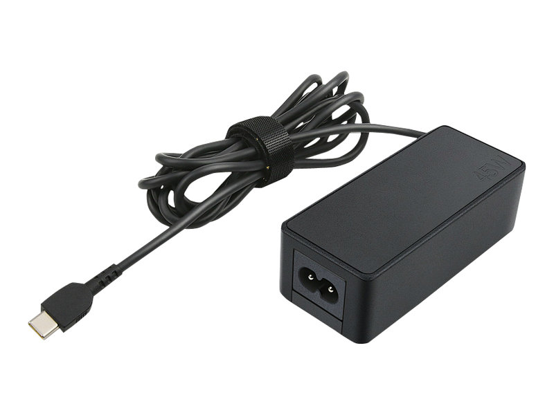 Lenovo 45W Standard AC Adapter (USB Type-C) - Netzteil - Wechselstrom 100-240 V - 45 Watt - für Lenovo 100e (1st2nd Gen)