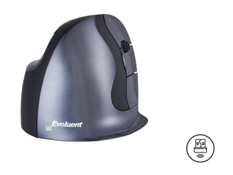 Bakker Elkhuizen Evoluent D Large - Vertikale Maus