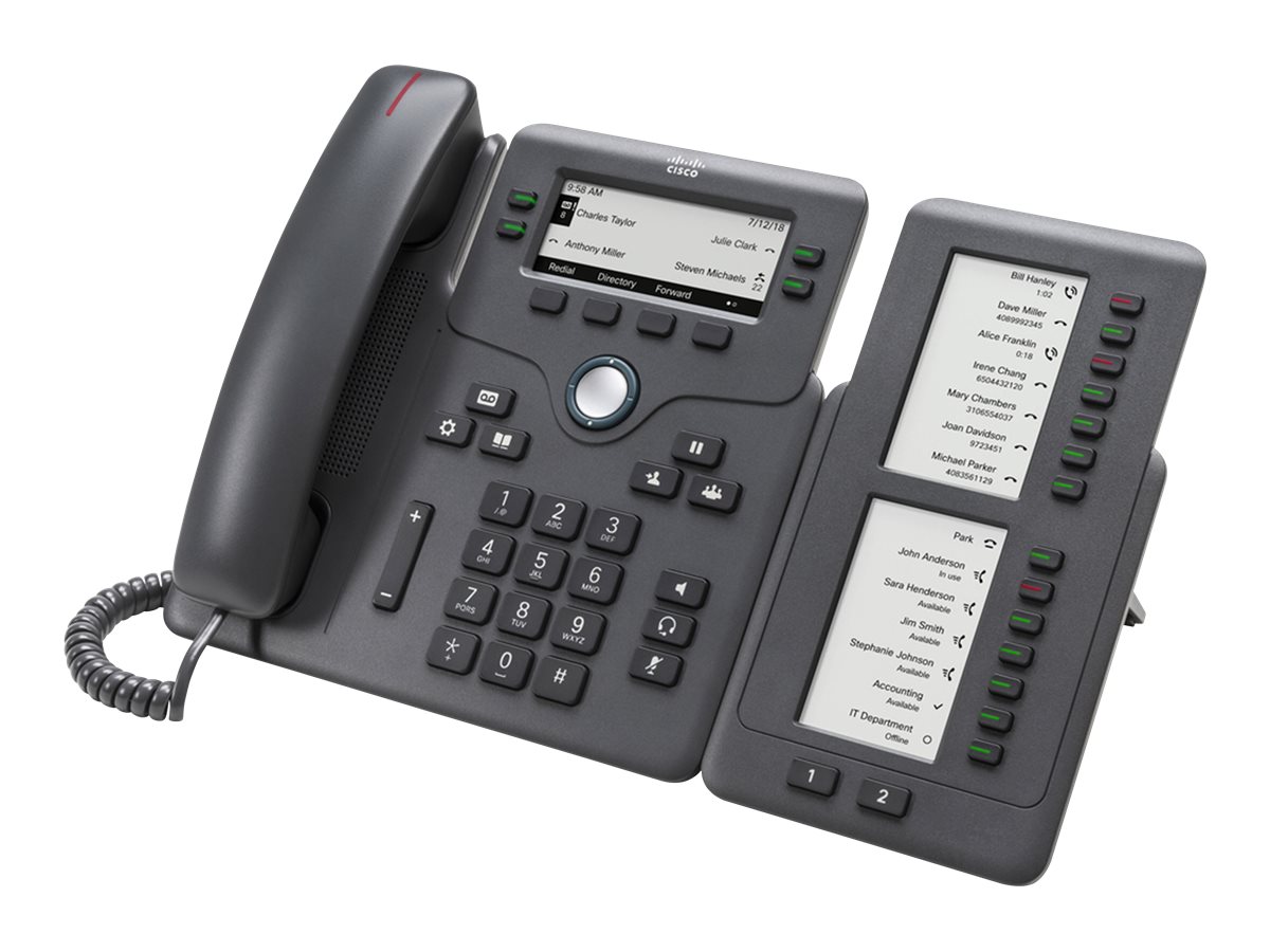Cisco IP Phone 6800 Key Expansion Module - Funktionstasten-Erweiterungsmodul für VoIP-Telefon