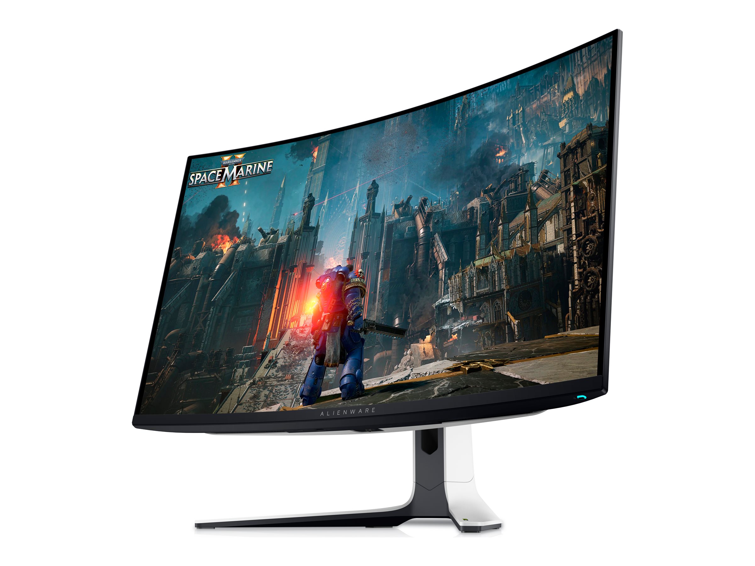 Dell Alienware AW3225QF - OLED-Monitor - Gaming - gebogen - 80.32 cm (32")