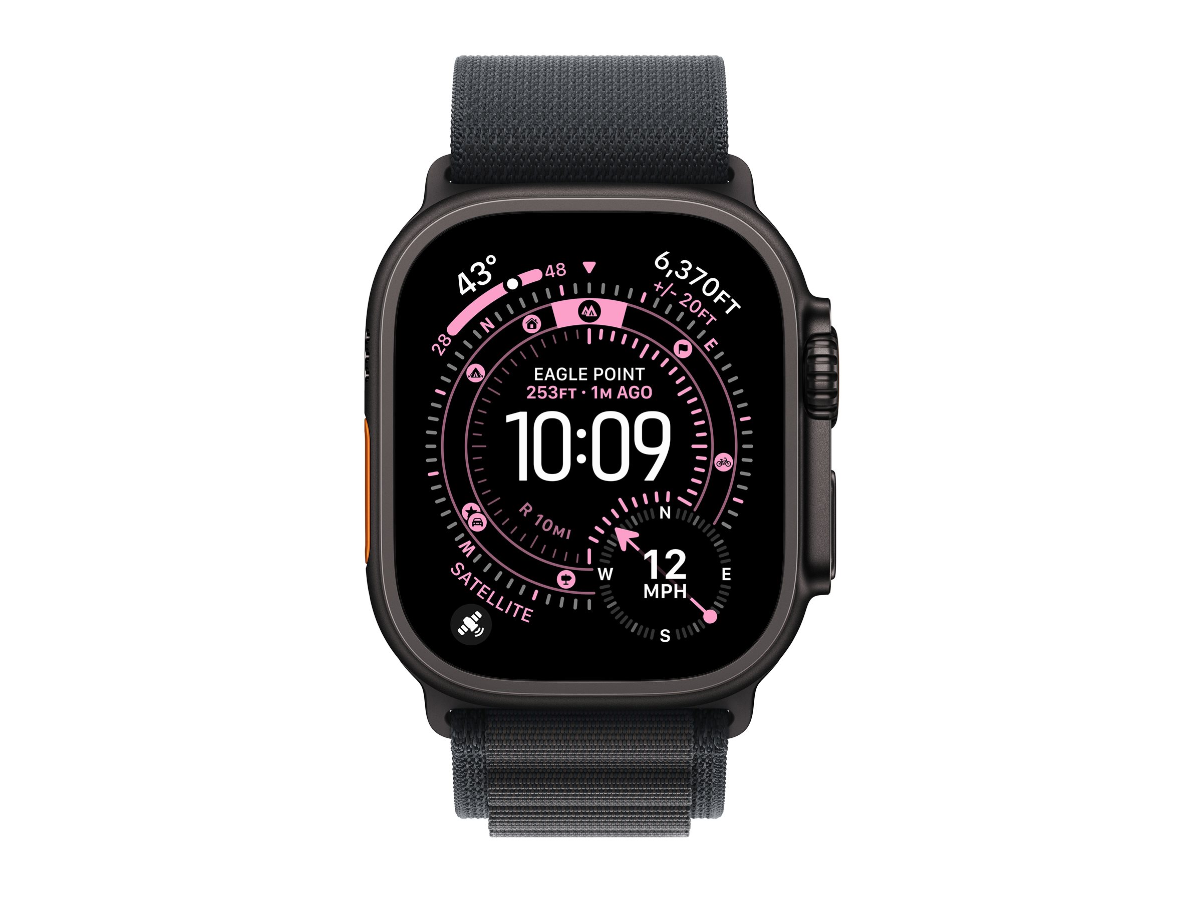 Apple Watch Ultra 3 - 49 mm - Black Titanium