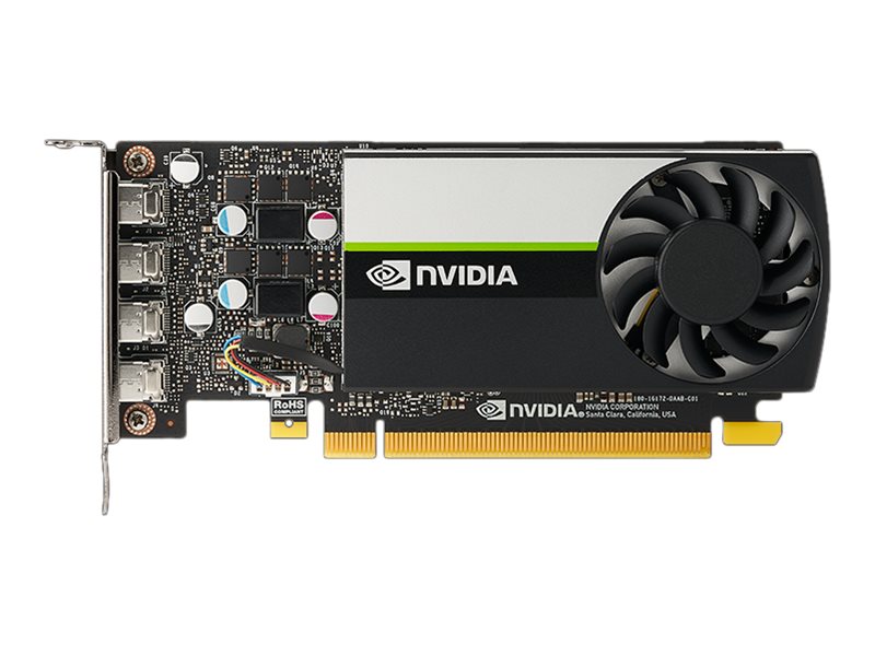 PNY NVIDIA - Grafikkarte - T1000 - 4 GB GDDR6 - PCIe