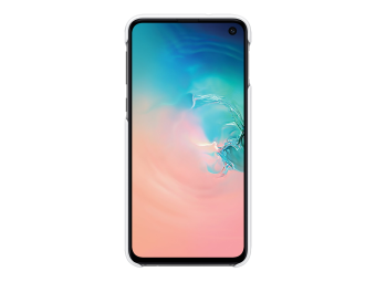 Samsung LED Back Cover EF-KG970 - Hintere Abdeckung für Mobiltelefon - weiß - für Galaxy S10e, S10e (Unlocked)