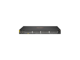 HPE Networking CX 6000 48G Class4 PoE 4SFP 370W - Managed - L3 - Gigabit Ethernet (101001000) - Power over Ethernet (PoE) - Rack-Einbau - 1U