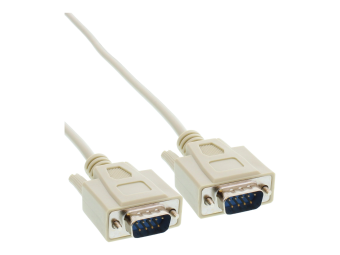 InLine Serielles Kabel - 9pol Stecker  Stecker - vergossen - 11 belegt - 5m