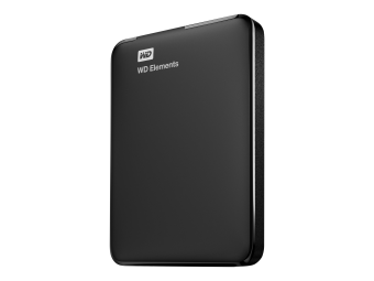 WD Elements Portable WDBDTV0010BBK - Festplatte - 1 TB - extern (tragbar)