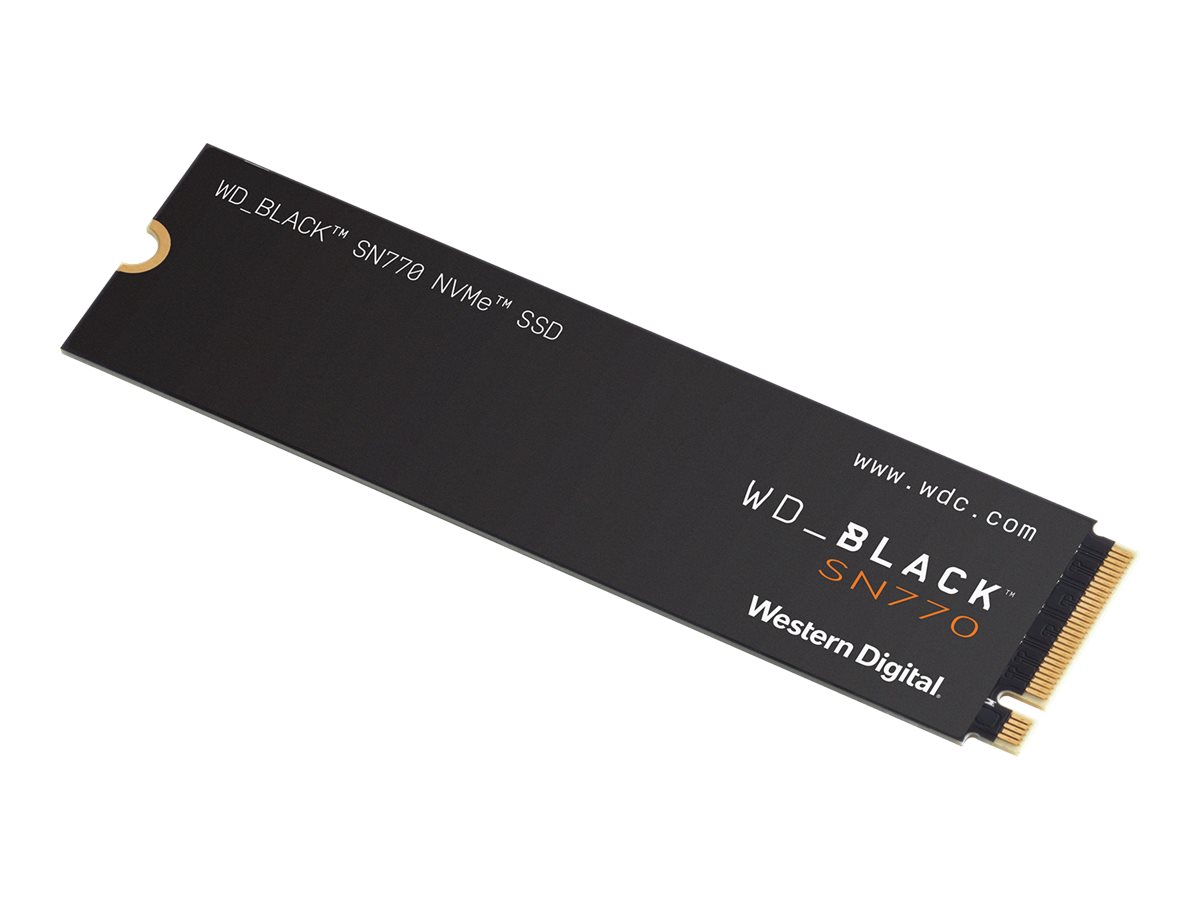 WD_BLACK SN770 WDS100T3X0E - SSD - 1 TB - intern - M.2 2280 - PCIe 4.0 x4 (NVMe)
