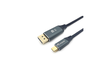 Equip USB-C-zu-DisplayPort-Premium-Kabel - MM - 1.0 m - 8K60 Hz - 1 m - USB Typ-C - DisplayPort - Männlich - Männlich - Gerade