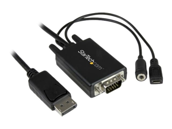 StarTech.com 3m DisplayPort auf VGA Adapterkabel mit Audio - DP zu VGA Konverter - 1920x1200 - DisplayPort-Adapter - DisplayPort (M)