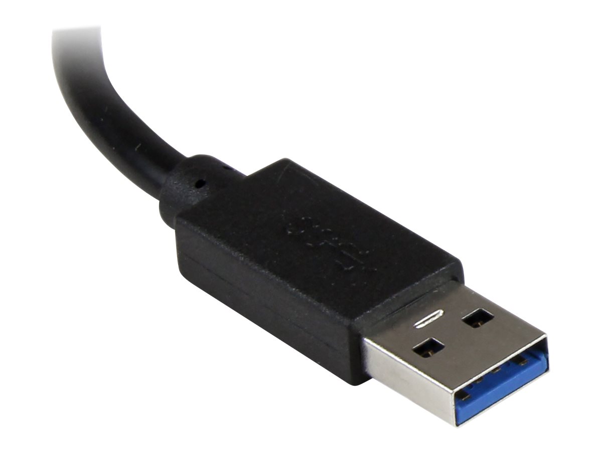 StarTech.com 3 Port USB 3.0 Hub mit Gigabit Ethernet