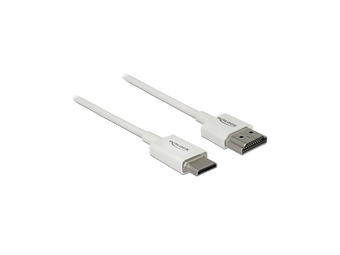 Delock Slim High Quality - HDMI mit Ethernetkabel - HDMI (M)