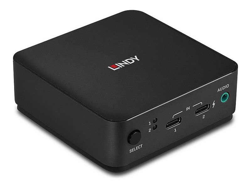 Lindy KVM-Audio-Switch - Typ C, DisplayPort