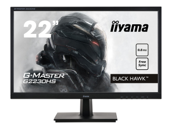 Iiyama G-MASTER Black Hawk G2230HS-B1 - LED-Monitor - 55.9 cm (22")