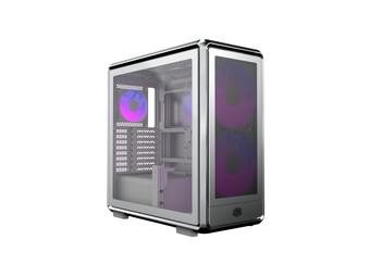 Cooler Master Geh MasterFrame 600 Mesh Silber ARGB - MidiMinitower - ATX