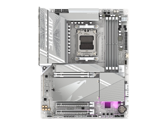 Gigabyte AORUS X870 ELITE WIFI7 ICE - Motherboard - ATX - Socket AM5 - AMD X870 Chipsatz - USB-C 3.2 Gen 2x2, USB4, USB 3.2 Gen 1, USB 3.2 Gen 2 - 2.5 Gigabit LAN, Bluetooth, Wi-Fi 6 - Onboard-Grafik (CPU erforderlich)
