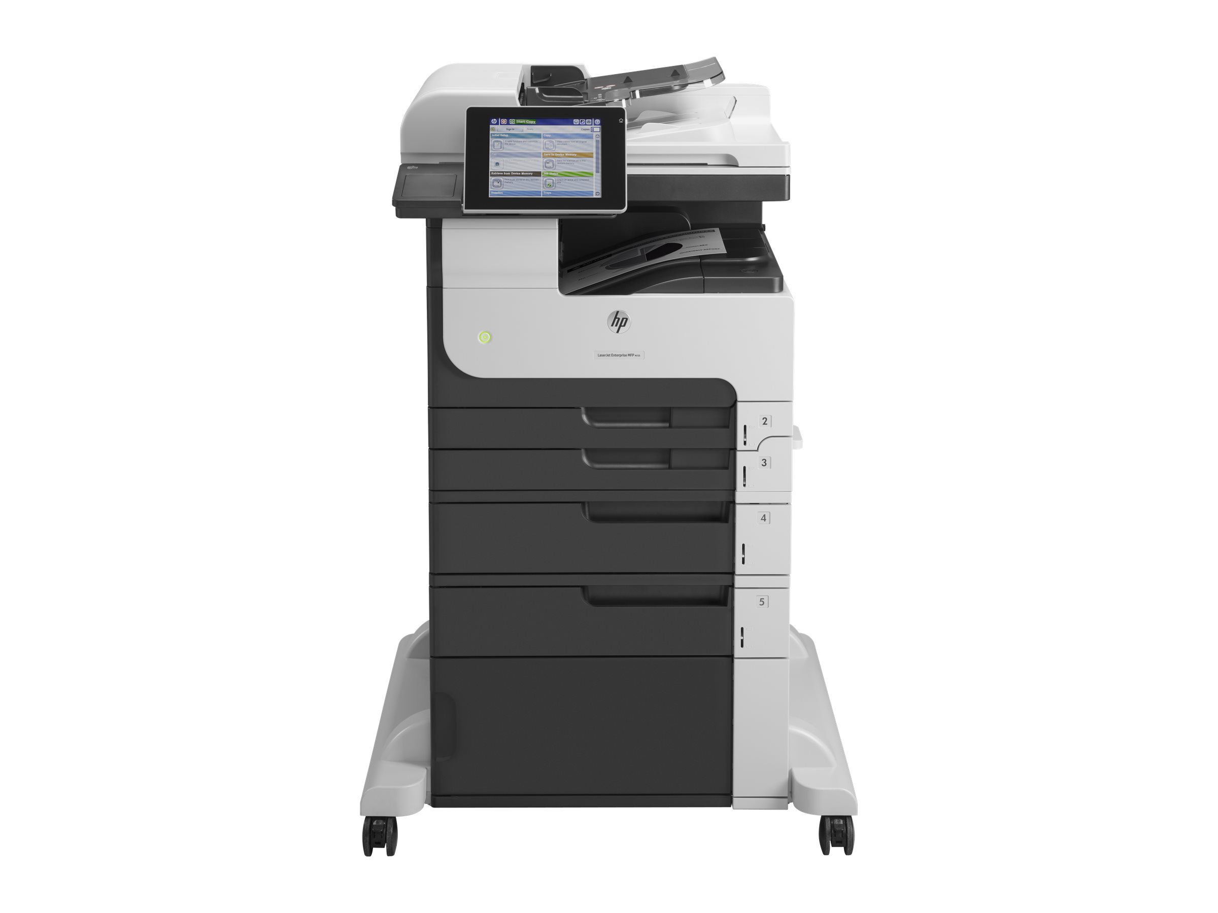 HP LaserJet Enterprise MFP M725f - Multifunktionsdrucker - sw - Laser - A3 (297 x 420 mm)