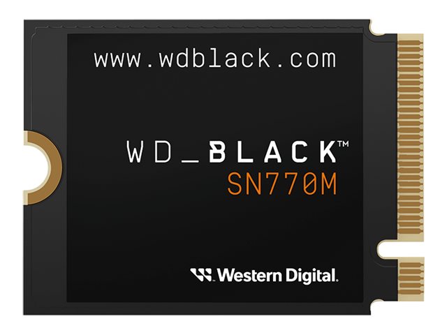 WD_BLACK WD Black SN770M WDBDNH5000ABK-WRSN - SSD - 500 GB - intern - M.2 2230 - PCIe 4.0 x4 (NVMe)
