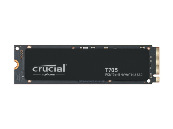 Crucial T705 - SSD - verschlüsselt - 1 TB - intern - M.2 2280 - PCI Express 5.0 (NVMe)