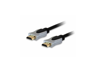Equip HDMI 2.0 High Speed Kabel - Aluminiumgehäuse - 7.5m - 75 m - HDMI Typ A (Standard) - HDMI Typ A (Standard) - 3840 x 2160 Pixel - Schwarz