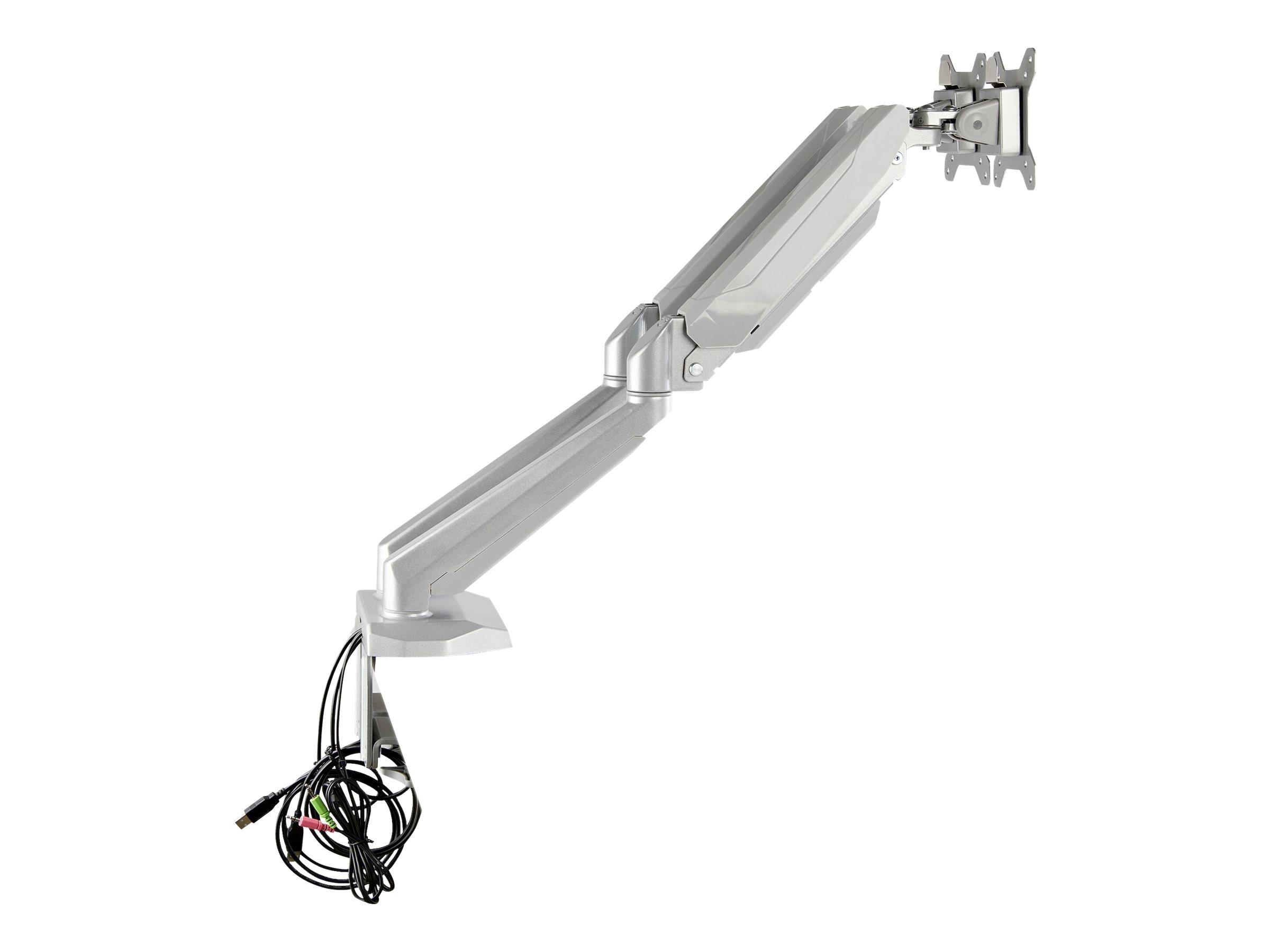 StarTech.com ARMSLIMDUOS Monitorhalterung (duale Gelenkarme, individuel einstellbar, für 15- bis 32-Zoll-VESA-Monitore)