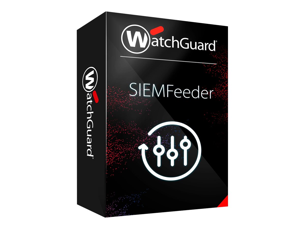 WatchGuard SIEMFeeder - Abonnement-Lizenz (3 Jahre)
