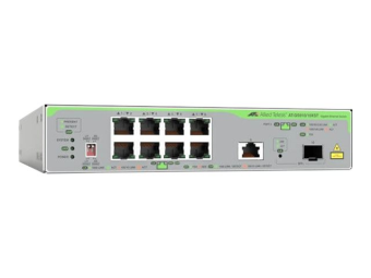 Allied Telesis CentreCOM AT-GS91010XST - Switch - unmanaged - 8 x 101001000 + 1 x 100100025 G5 G10 G (Uplink)
