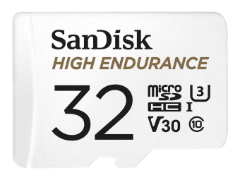 SanDisk High Endurance - Flash-Speicherkarte (microSDHCSD-Adapter inbegriffen)