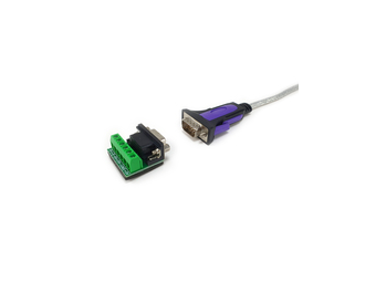 Equip USB-A auf Serial RS-422485 (DB9) Adapter - Grau - 15 m - USB Typ-A - DB-9 - Männlich - Männlich