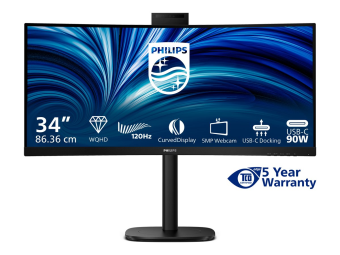 Philips 34B2U3600CH - 3000 Series - LED-Monitor - gebogen - 86.36 cm (34")