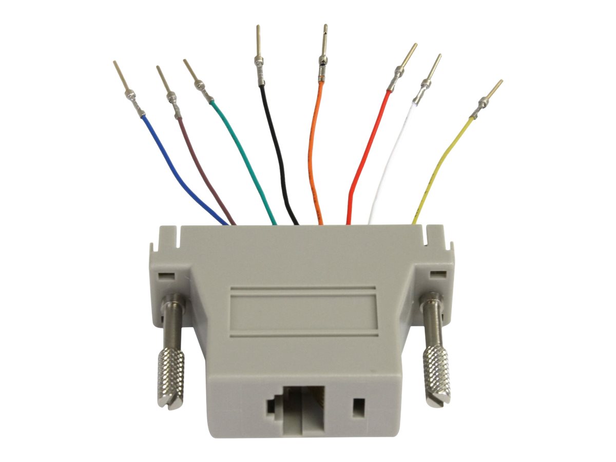 StarTech.com DB25 auf RJ45 modularer Adapter - SteckerBuchse - Seriell Adapter - DB25 (St)