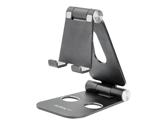 StarTech.com Handy und Tablet Halterung (Faltbar, Tablet-  Handyständer, Multi-Winkel, Smartphone Halterung)