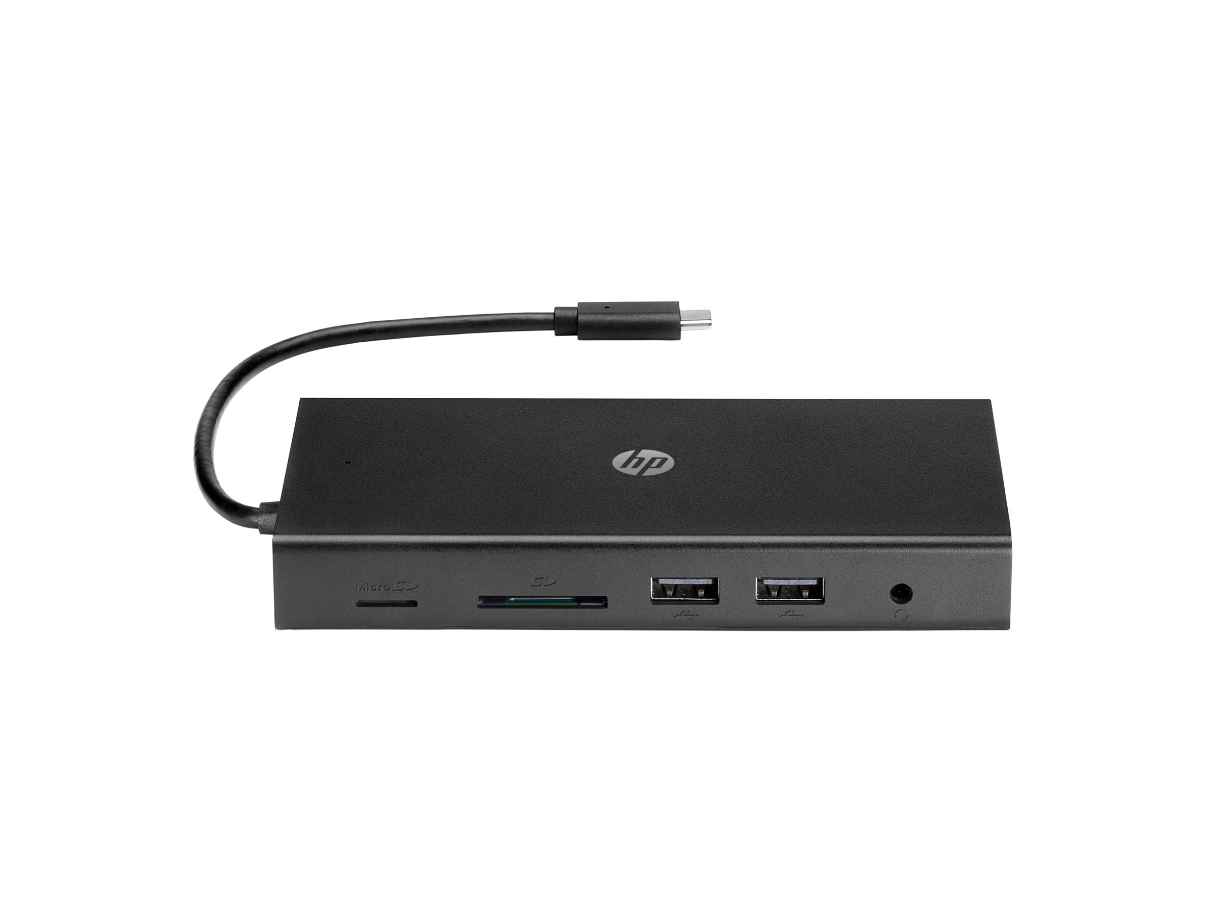 HP Travel Hub - Port Replicator - USB-C - VGA