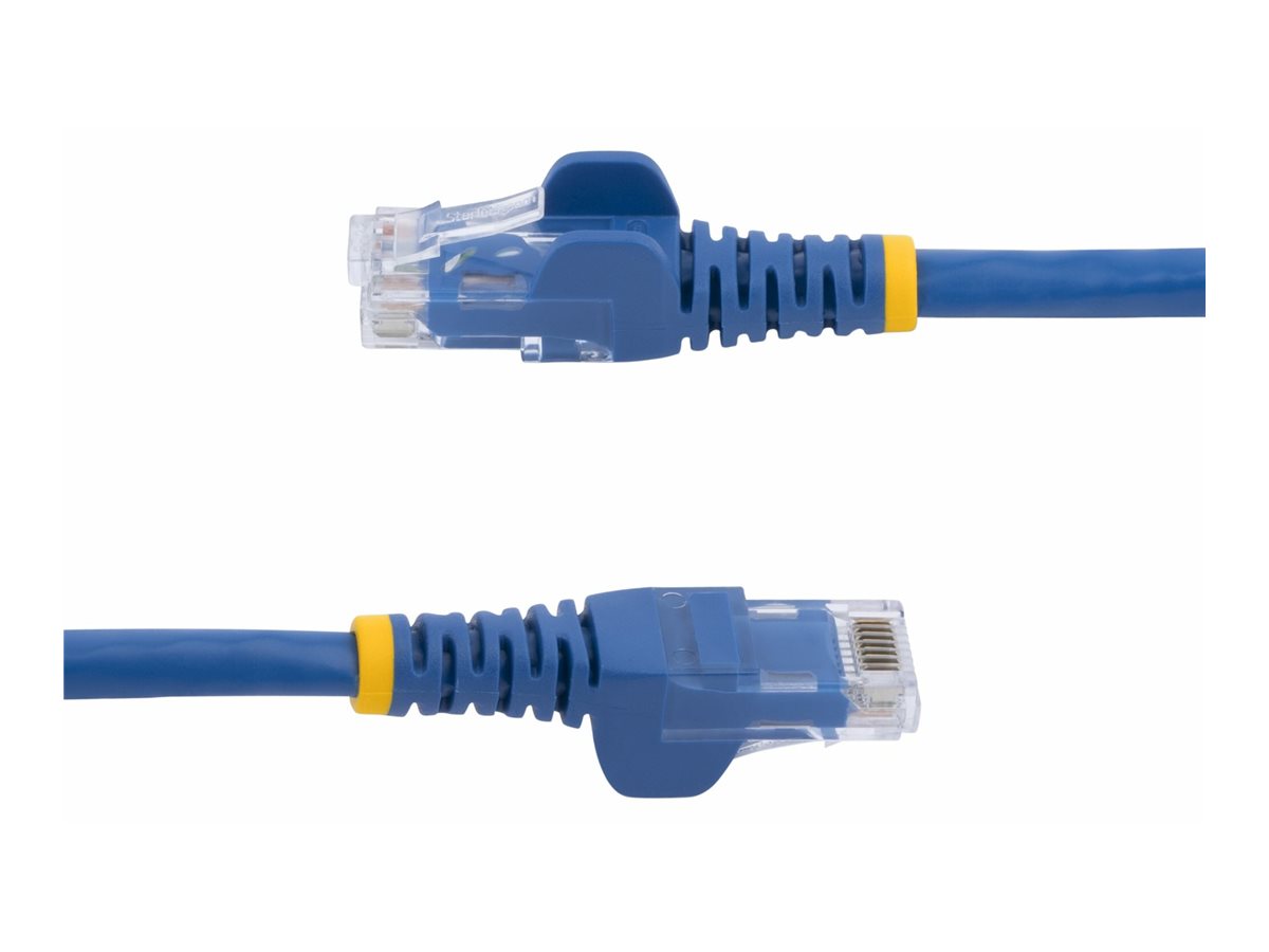 StarTech.com 10m CAT6 Ethernet Cable, 10 Gigabit Snagless RJ45 650MHz 100W PoE Patch Cord, CAT 6 10GbE UTP Network Cable wStrain Relief, Blue, Wiring is UL CertifiedTIA - Category 6 - 24AWG (N6PATC10MBL)