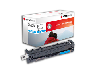 AgfaPhoto Cyan - kompatibel - Tonerpatrone (Alternative zu: HP 410A HP CF411A)