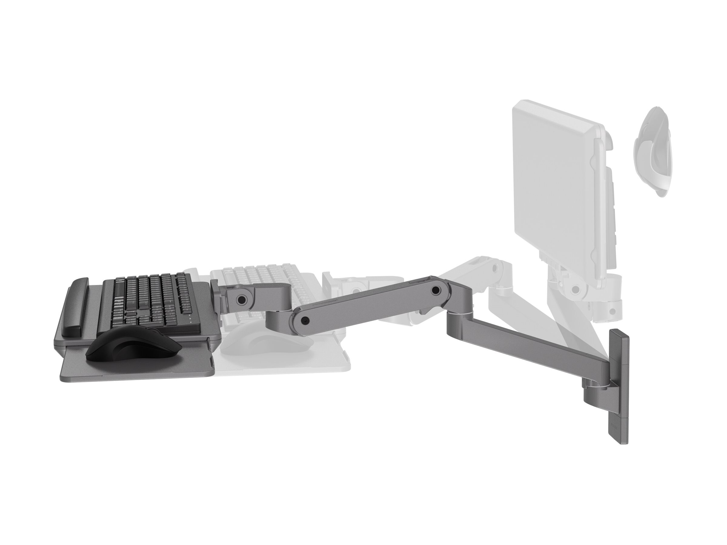 Ergotron LX Pro - Tastatur-Mausablage mit Stützarmhalterung