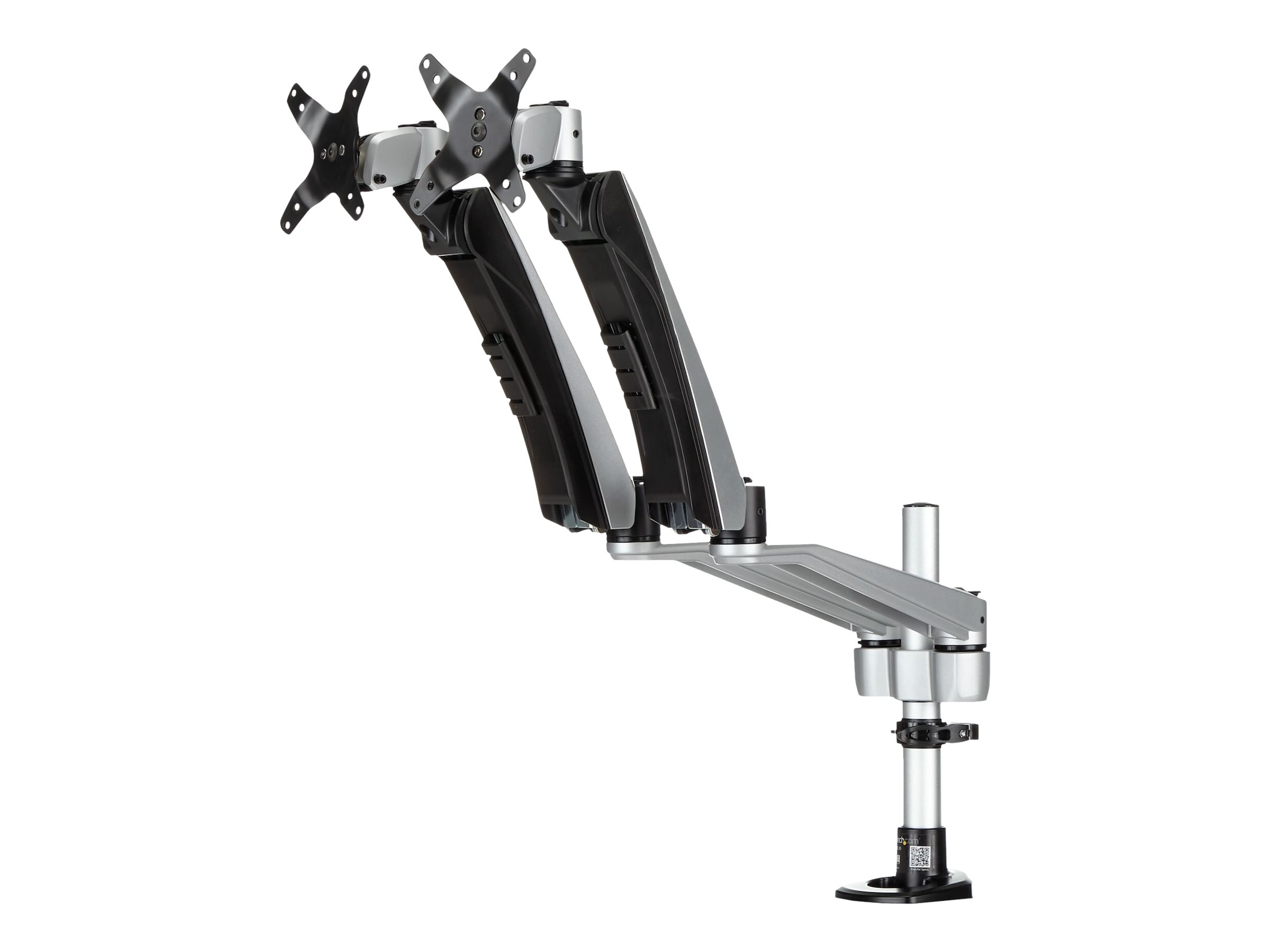 StarTech.com Desk Mount Dual Monitor Arm - Full Motion Articulating Arms - Premium Dual Monitor Stand - For up to 30" (19.8lb9kg)