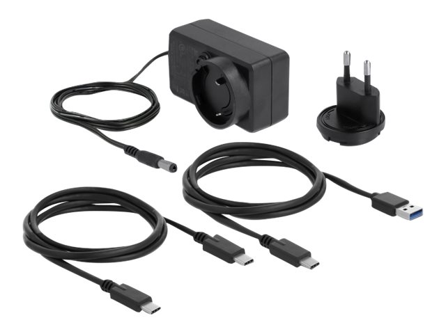 Delock External Enclosure for 3.5 SATA HDD with USB Type-C - Speichergehäuse - 3.5 (8.9 cm)
